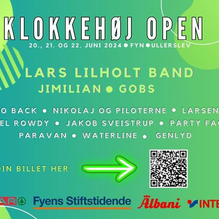 Klokkehoj Panzió Ullerslev Kültér fotó